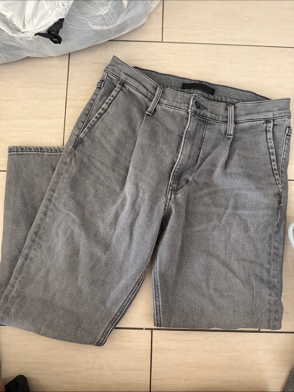 Joe’s Jeans Men's “the Diego” Grey Straight-Leg Jeans
